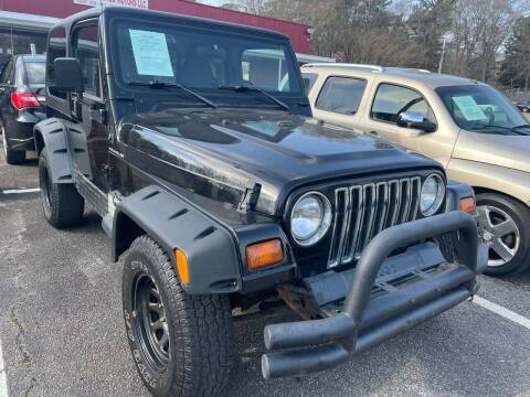 1998 Jeep Wrangler for sale at Certified Motors LLC in Mableton GA