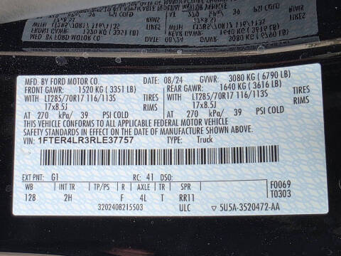 2024 Ford Ranger Raptor