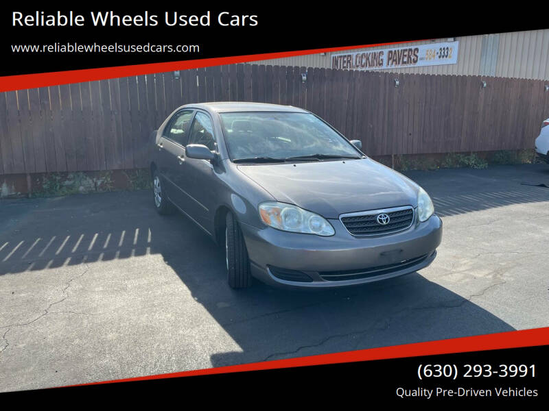 2006 Toyota Corolla for sale at Reliable Wheels Used Cars in West Chicago IL