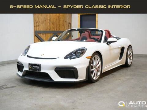 2020 Porsche 718 Boxster Spyder