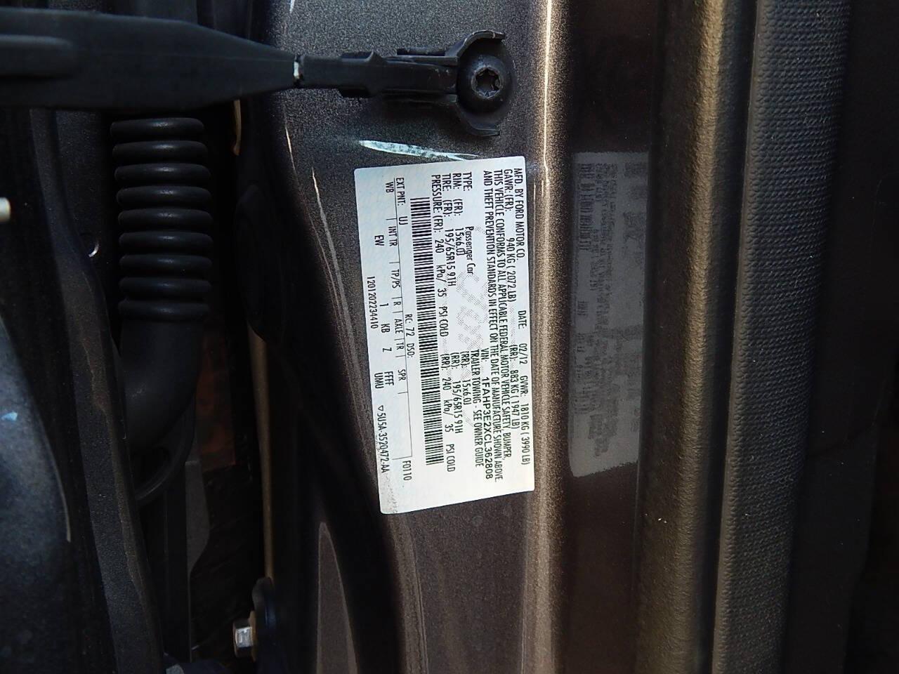 Gray 2012 Ford Focus S S 4dr Sedan 27