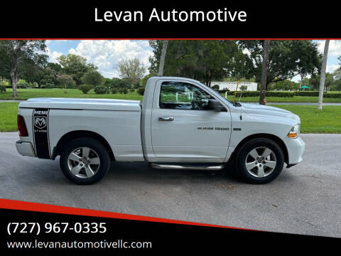 2012 RAM 1500 for sale at Levan Automotive in Largo FL