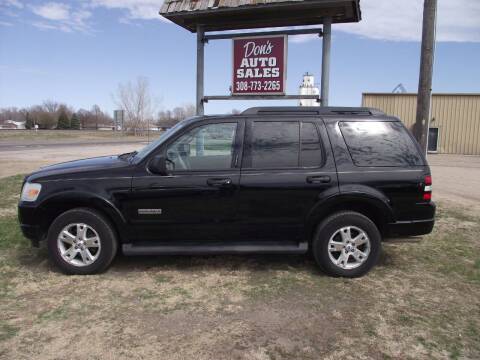 2007 Ford Explorer for sale at Don's Auto Sales in Silver Creek NE