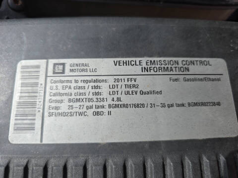 2011 Chevrolet Silverado 1500 Work Truck