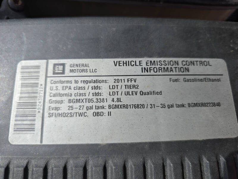 2011 Chevrolet Silverado 1500 Work Truck