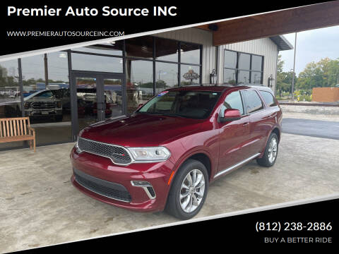 2021 Dodge Durango for sale at Premier Auto Source INC in Terre Haute IN