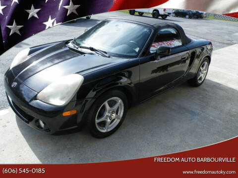 2004 Toyota MR2 Spyder for sale at Freedom Auto Barbourville in Bimble KY