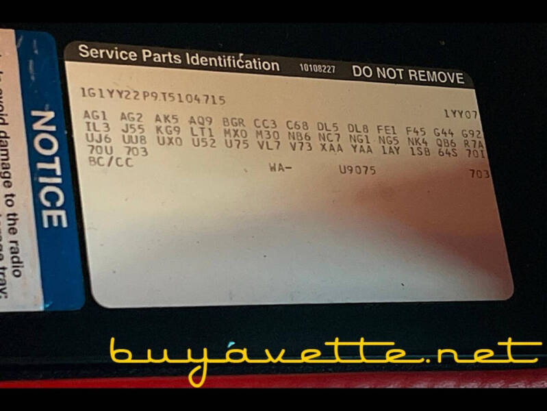 1996 Chevrolet Corvette