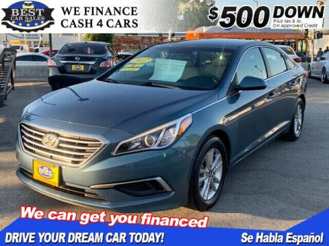2017 Hyundai Sonata for sale at Best Car Sales in South Gate CA