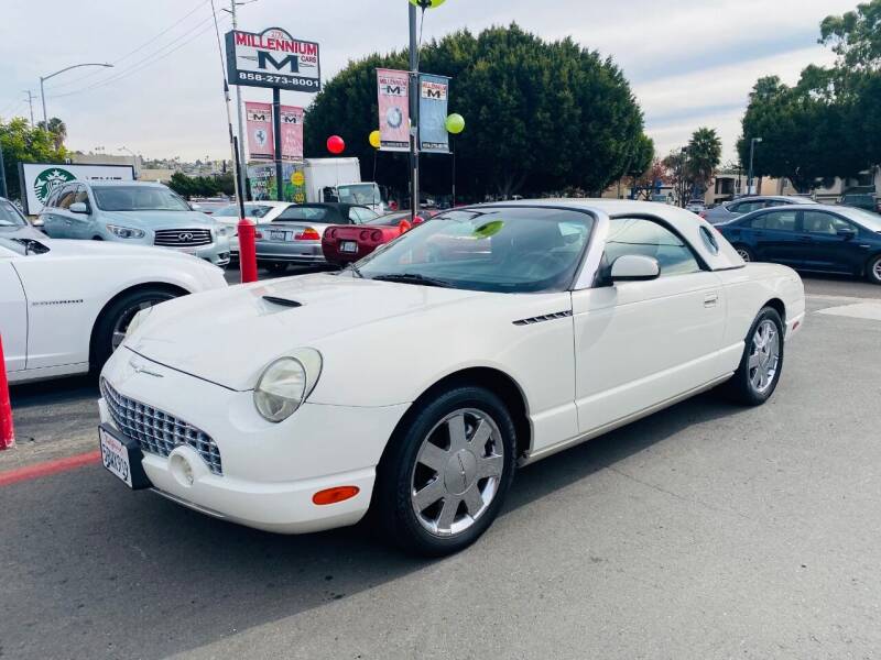 2002 Ford Thunderbird for sale at MILLENNIUM CARS in San Diego CA