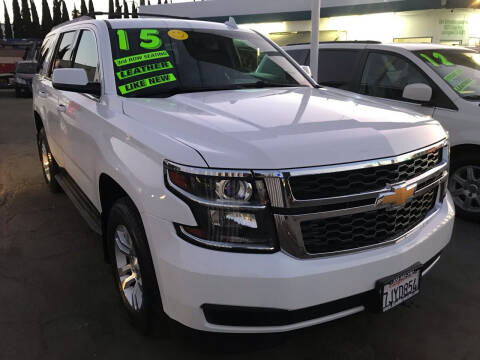 2015 Chevrolet Tahoe for sale at CAR GENERATION CENTER, INC. in Los Angeles CA