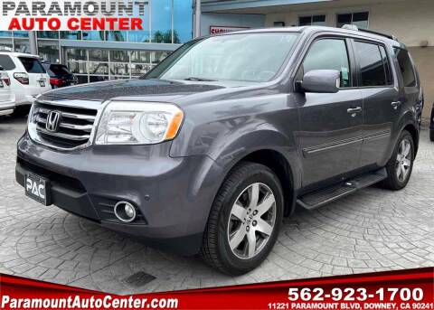 2015 Honda Pilot for sale at PARAMOUNT AUTO CENTER in Downey CA