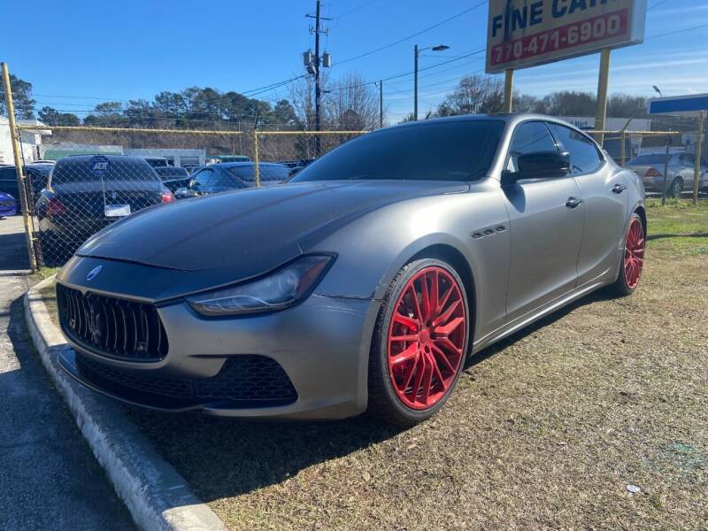 2015 Maserati Ghibli for sale at Atlanta Fine Cars in Jonesboro GA