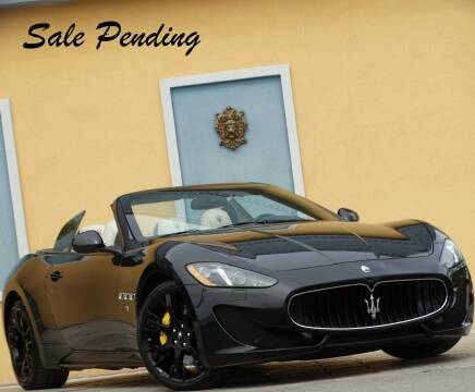 2015 Maserati GranTurismo for sale at Paradise Motor Sports LLC in Lexington KY