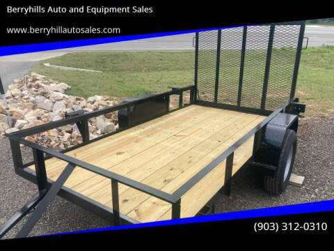 2022 Double A Trailers 5X10 S/A 3500#, ANGLE IRON for sale at TX PREMIER TRAILERS LLC - Inventory For Sale in Flint TX