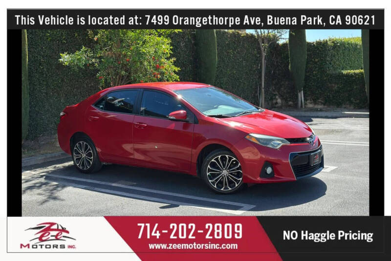 2016 Toyota Corolla L