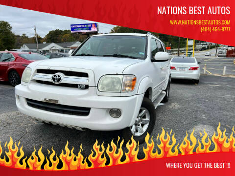 2005 Toyota Sequoia for sale at Nations Best Autos in Decatur GA
