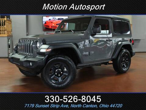 2019 Jeep Wrangler for sale at Motion Auto Sport in North Canton OH