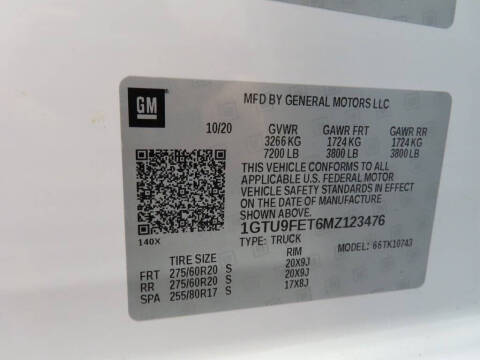 2021 GMC Sierra 1500