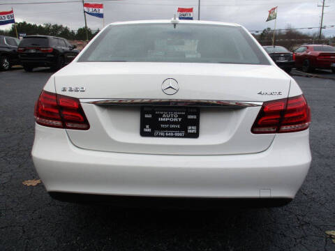 2014 Mercedes-Benz E-Class E 350 Luxury 4MATIC