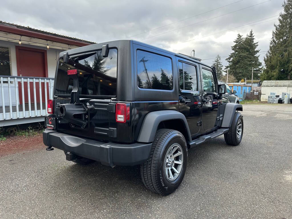 2011 Jeep Wrangler Unlimited for sale at Cascade Motors in Olympia, WA