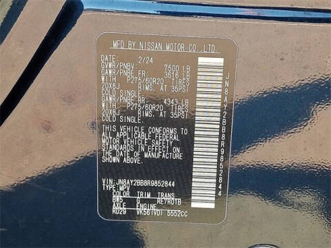 2024 Nissan Armada SL