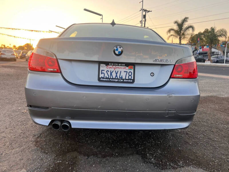 2006 BMW 5 Series 550i
