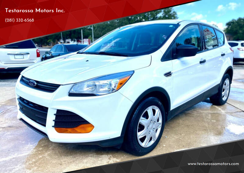 2016 Ford Escape for sale at Testarossa Motors Inc. in League City TX