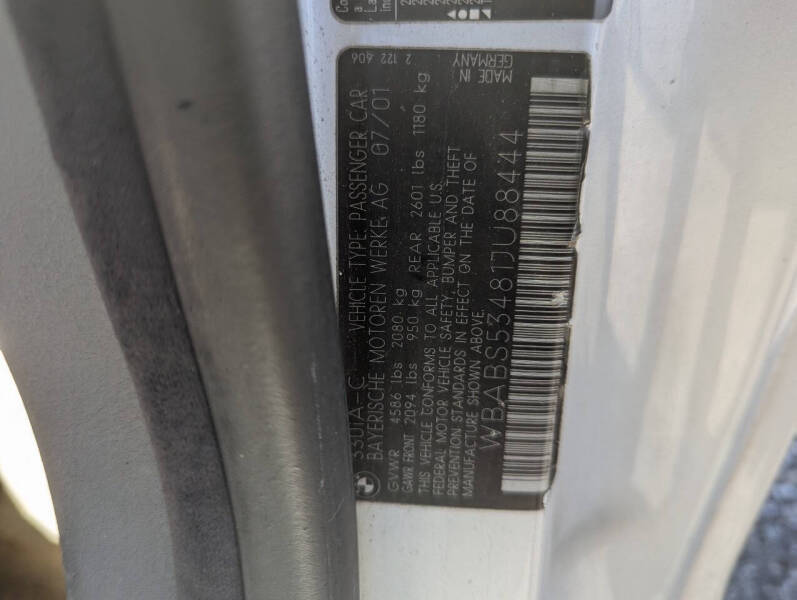 2001 BMW 3 Series 330Ci