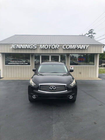 2014 Infiniti QX70 for sale at Jennings Motor Company in West Columbia SC