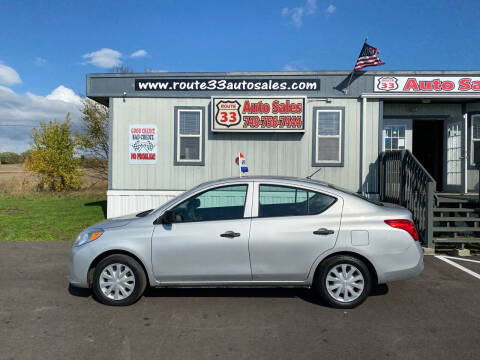 2014 Nissan Versa for sale at Route 33 Auto Sales in Carroll OH