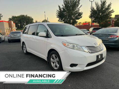 2015 Toyota Sienna for sale at Gem Motors in Saint Louis MO