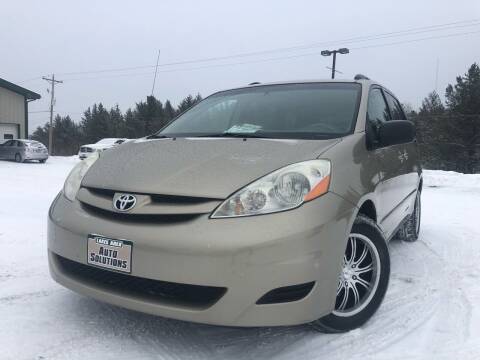 2006 Toyota Sienna for sale at Lakes Area Auto Solutions in Baxter MN