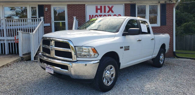 2016 Ram 2500 for sale at Hix Motor Co in Jacksonville, NC