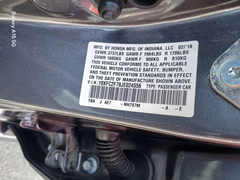 2018 Honda Civic EX