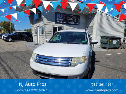 2008 Ford Taurus X for sale at NJ Auto Pros in Tinton Falls NJ