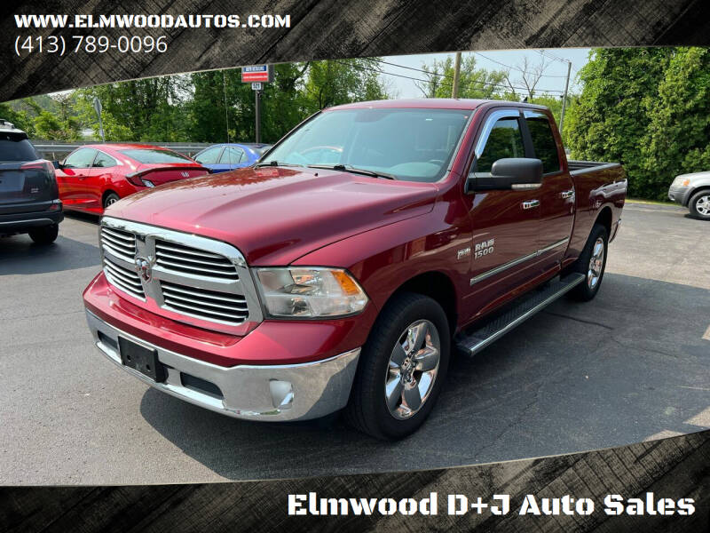 2014 RAM 1500 for sale at Elmwood D+J Auto Sales in Agawam MA