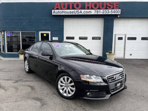 2012 Audi A4 for sale at Auto House USA in Saugus MA