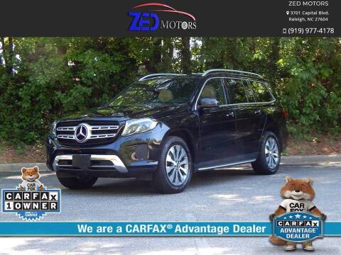 2018 Mercedes-Benz GLS for sale at Zed Motors in Raleigh NC