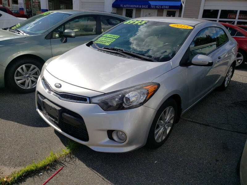 2015 Kia Forte Koup for sale at TC Auto Repair and Sales Inc in Abington MA