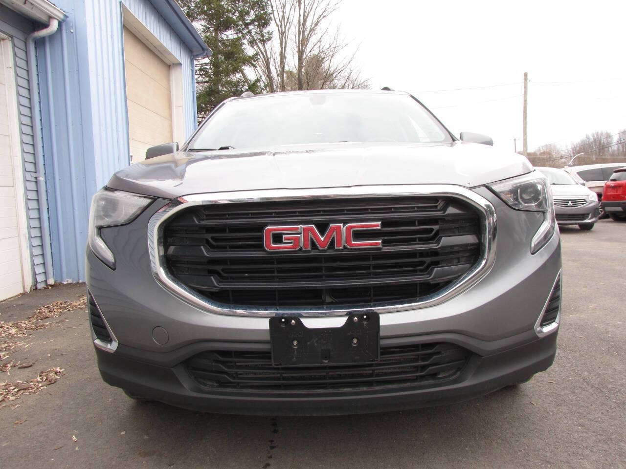 Gray 2019 GMC Terrain SLE 4x4 SLE 4dr SUV 2
