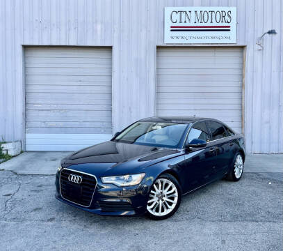 2013 Audi A6 for sale at CTN MOTORS in Houston TX