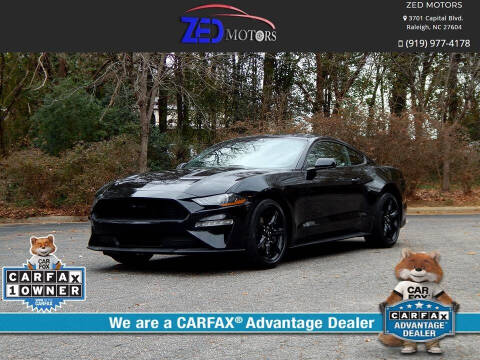 2020 Ford Mustang for sale at Zed Motors in Raleigh NC