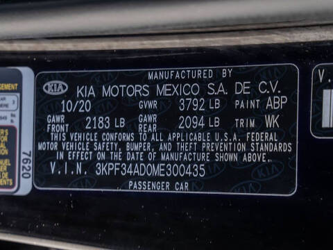 2021 Kia Forte GT Line