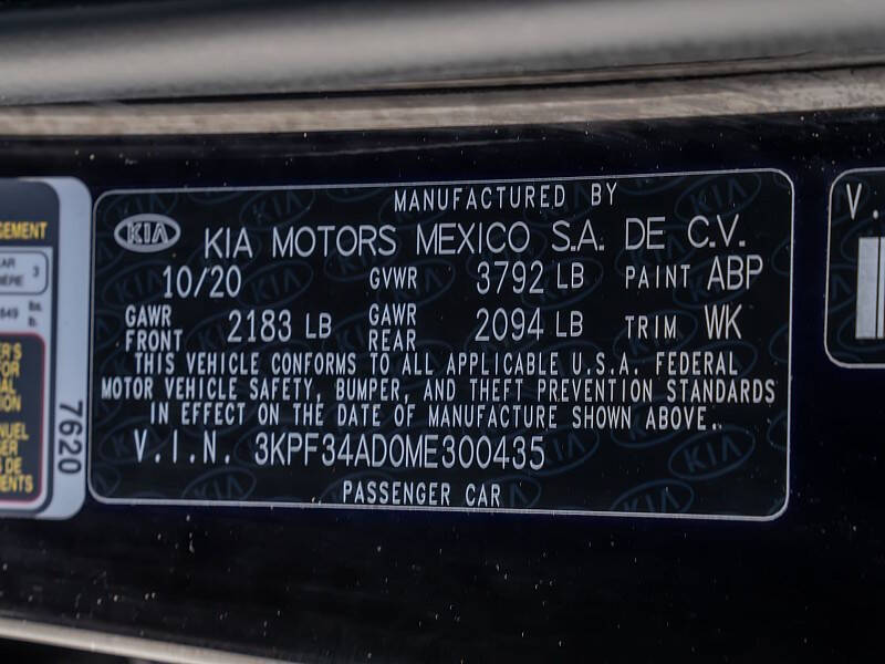 2021 Kia Forte GT Line