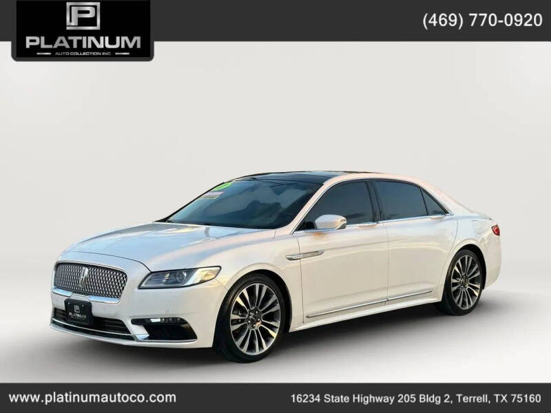 2017 Lincoln Continental Select
