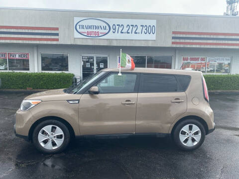 2016 Kia Soul for sale at Traditional Autos in Dallas TX