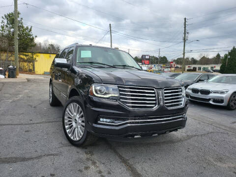 2015 Lincoln Navigator for sale at North Georgia Auto Brokers in Snellville GA