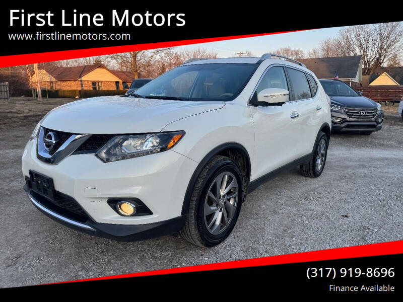 2014 Nissan Rogue for sale at First Line Motors in Jamestown IN