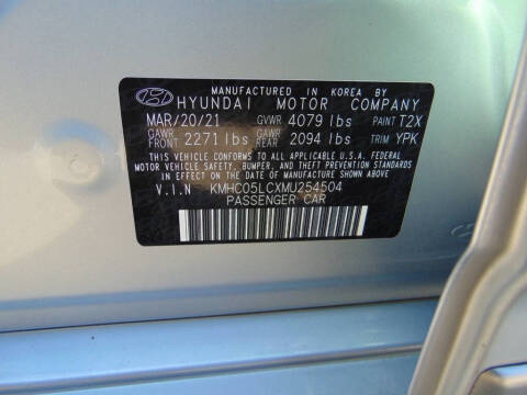 2021 Hyundai Ioniq Hybrid Limited